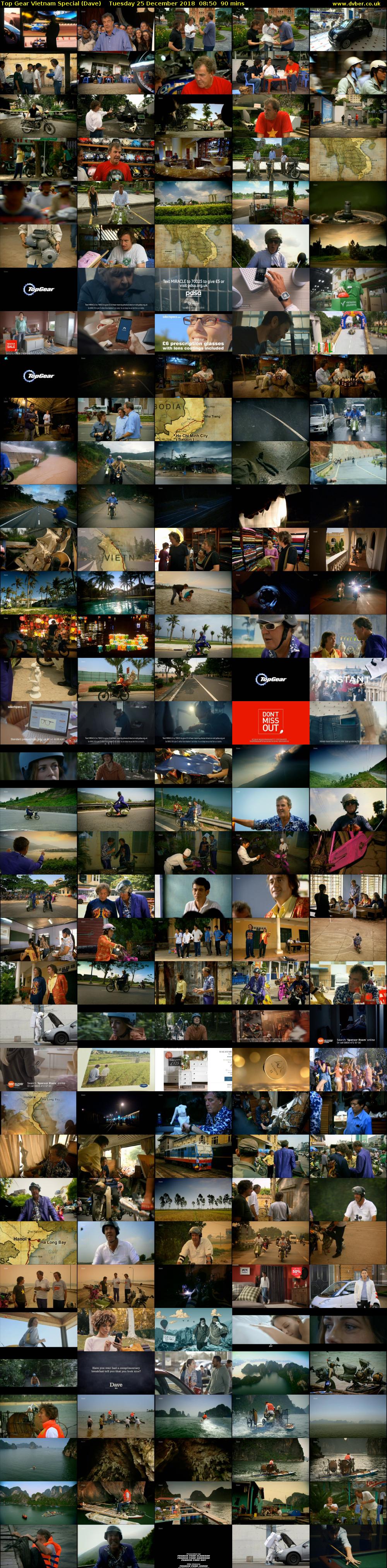 Top Gear Vietnam Special (Dave) Tuesday 25 December 2018 08:50 - 10:20