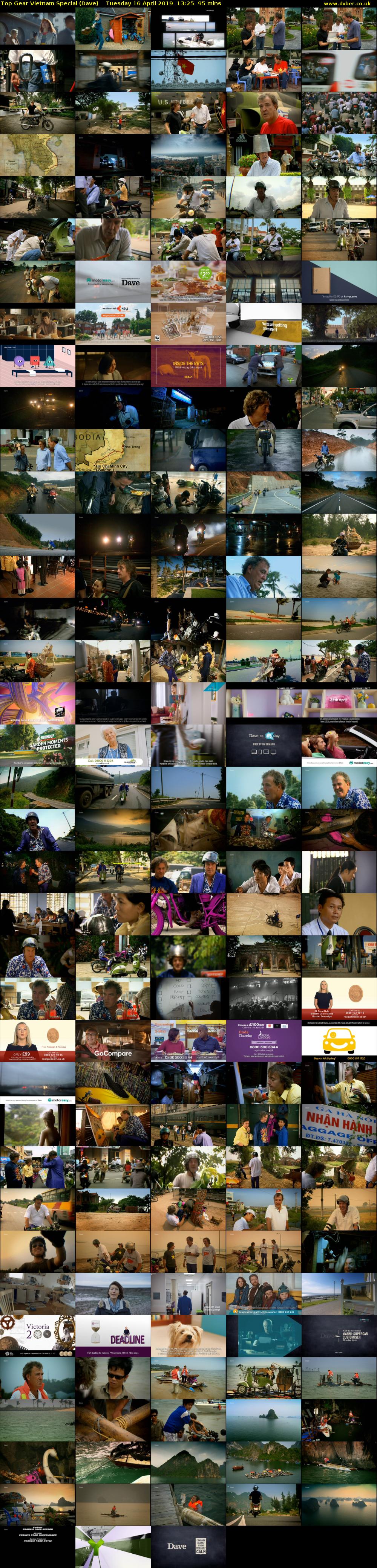 Top Gear Vietnam Special (Dave) Tuesday 16 April 2019 13:25 - 15:00