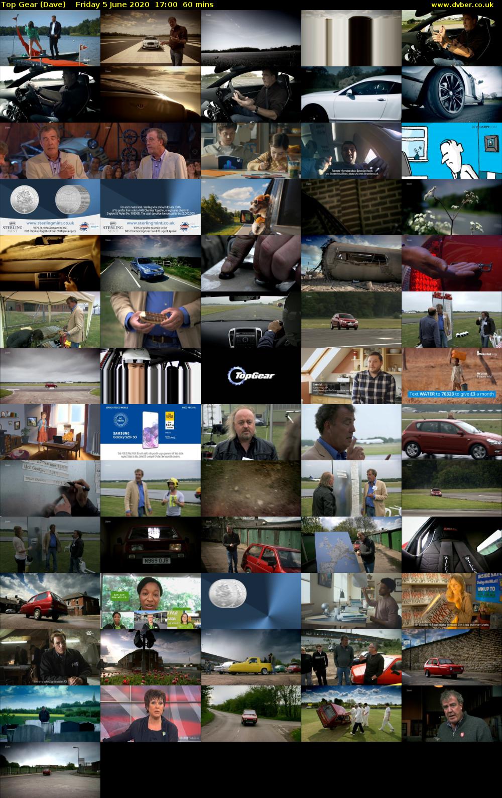 Top Gear (Dave) Friday 5 June 2020 17:00 - 18:00