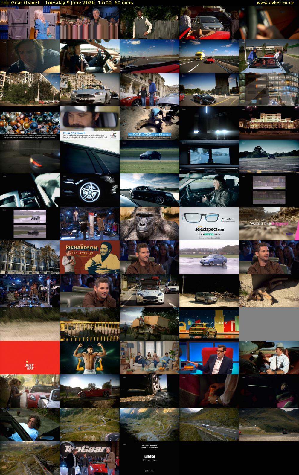 Top Gear (Dave) Tuesday 9 June 2020 17:00 - 18:00