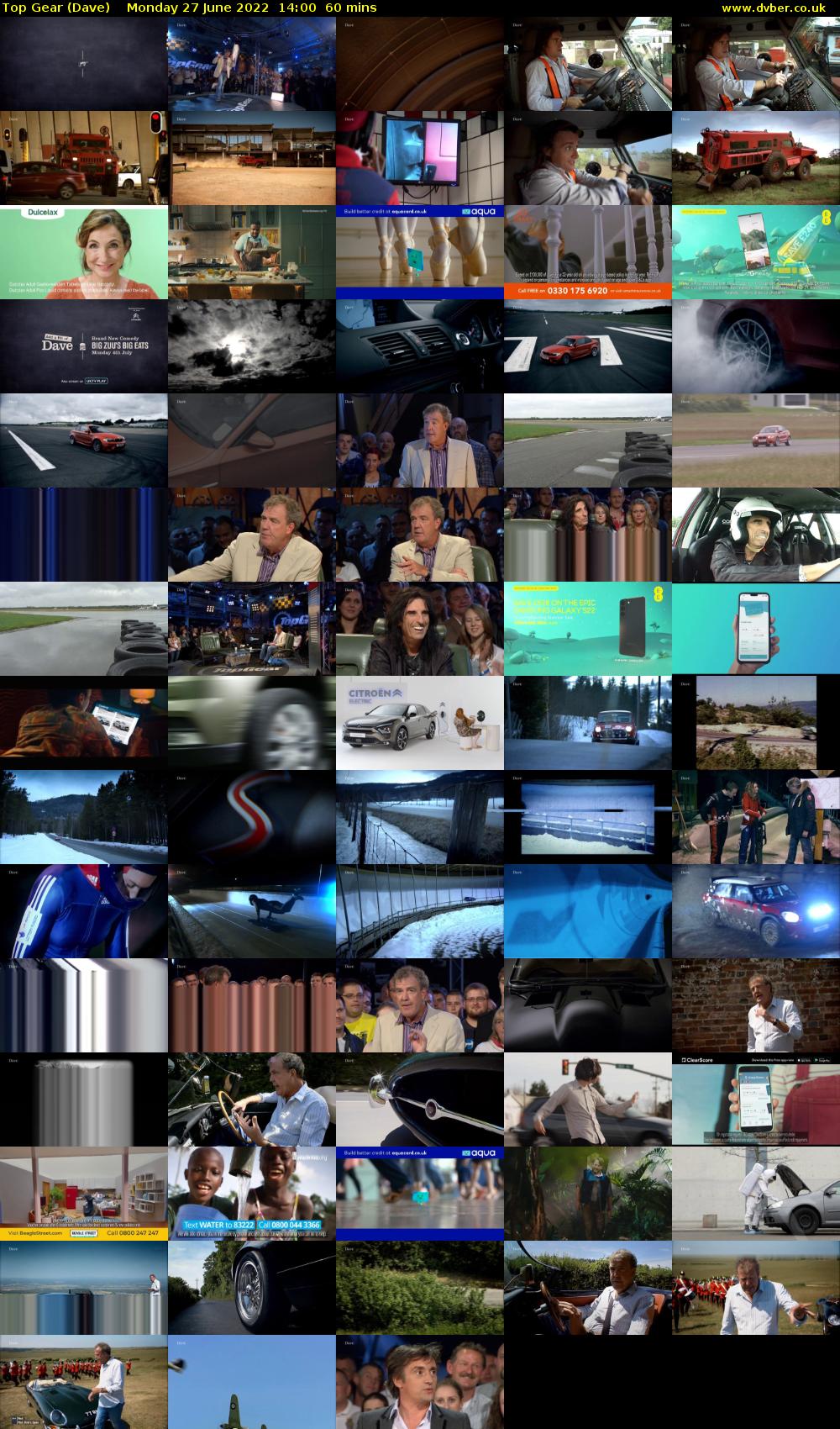 Top Gear (Dave) Monday 27 June 2022 14:00 - 15:00