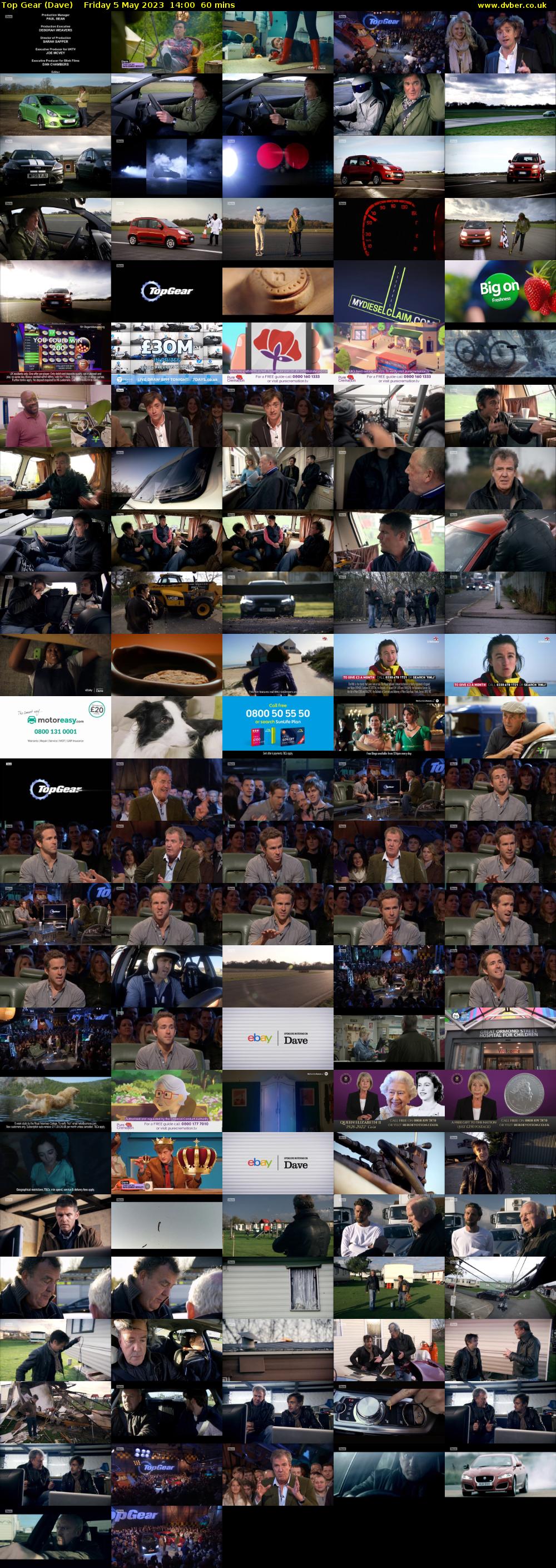 Top Gear (Dave) Friday 5 May 2023 14:00 - 15:00