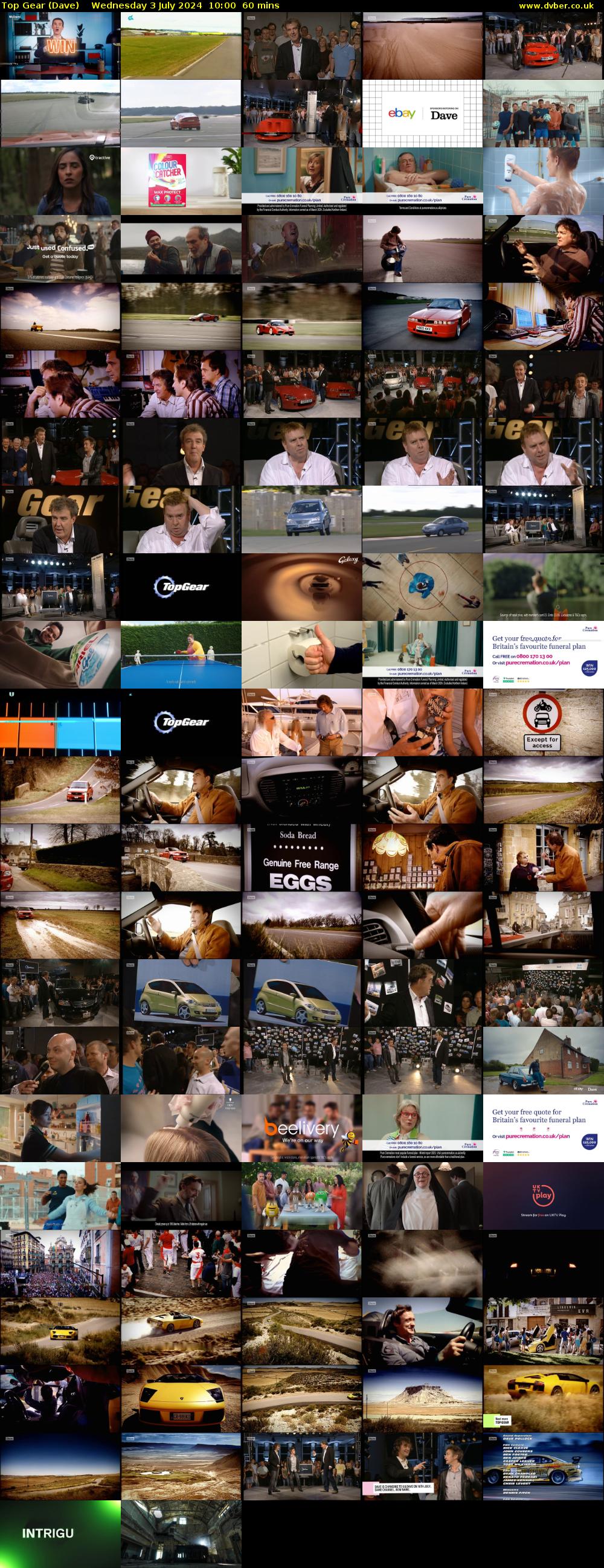 Top Gear (Dave) Wednesday 3 July 2024 10:00 - 11:00