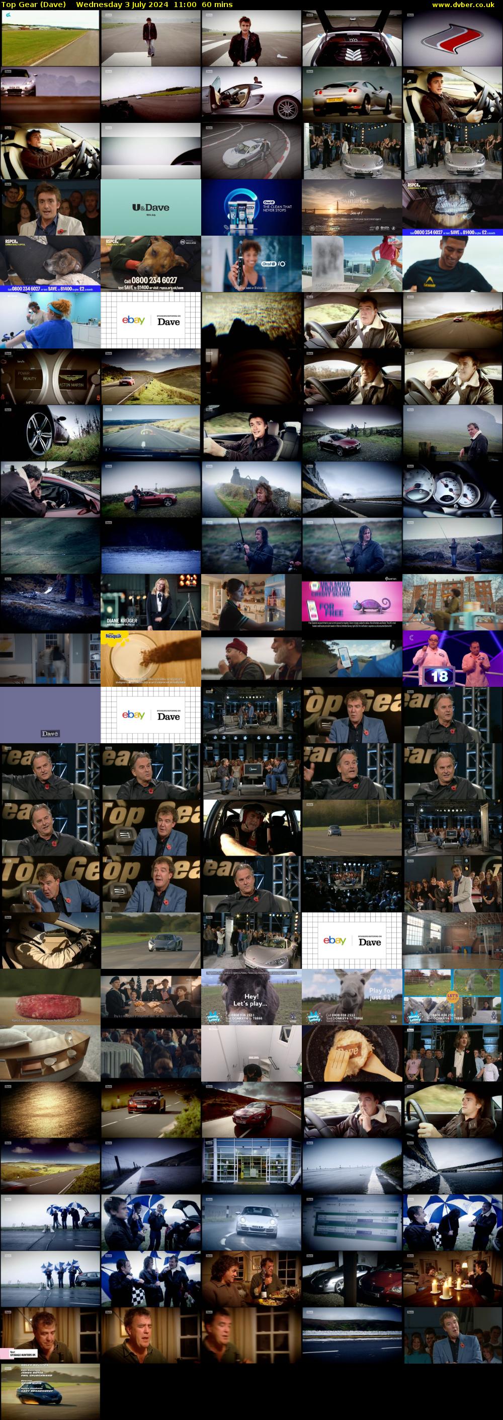 Top Gear (Dave) Wednesday 3 July 2024 11:00 - 12:00