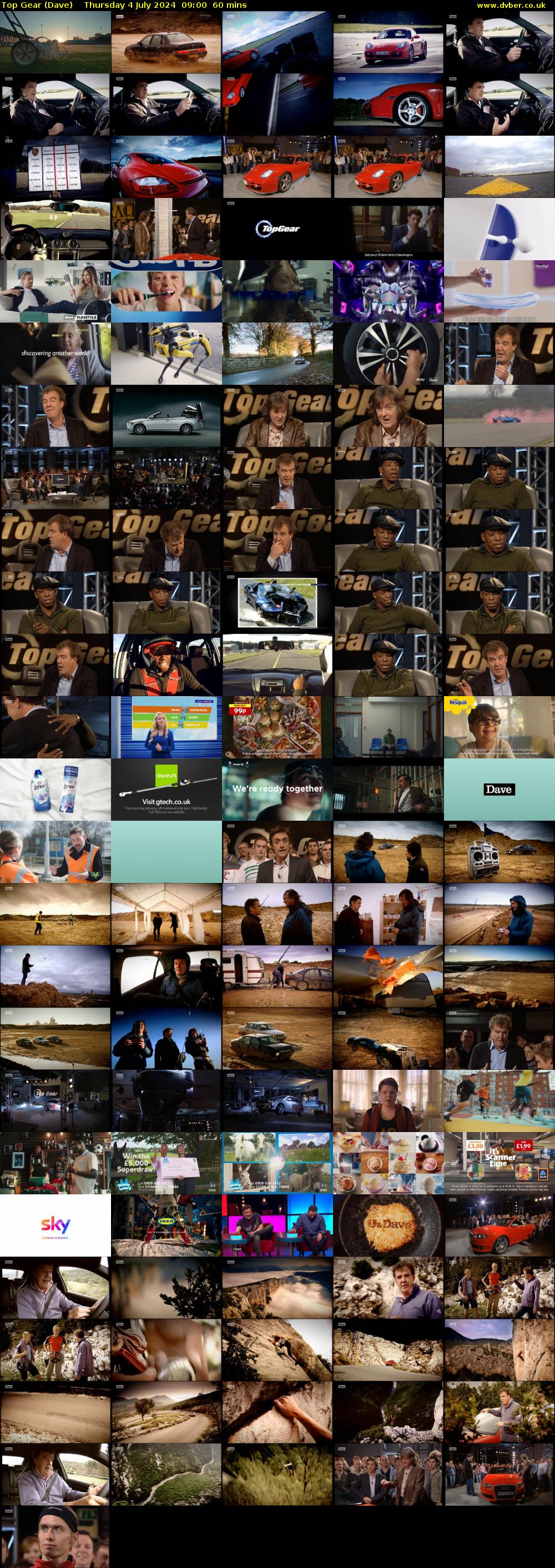 Top Gear (Dave) Thursday 4 July 2024 09:00 - 10:00