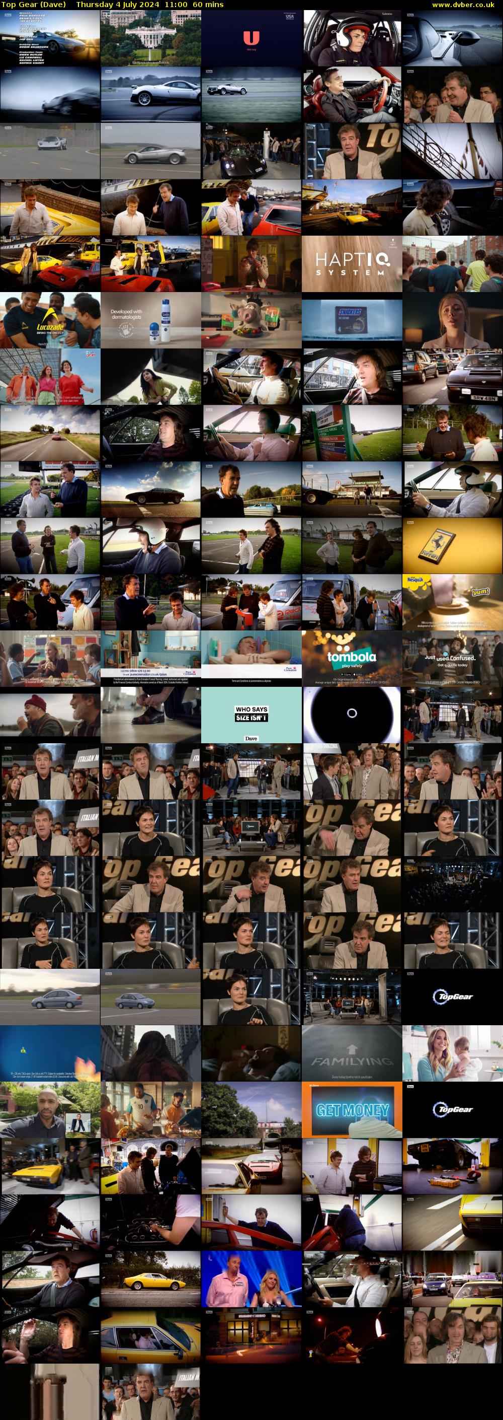 Top Gear (Dave) Thursday 4 July 2024 11:00 - 12:00