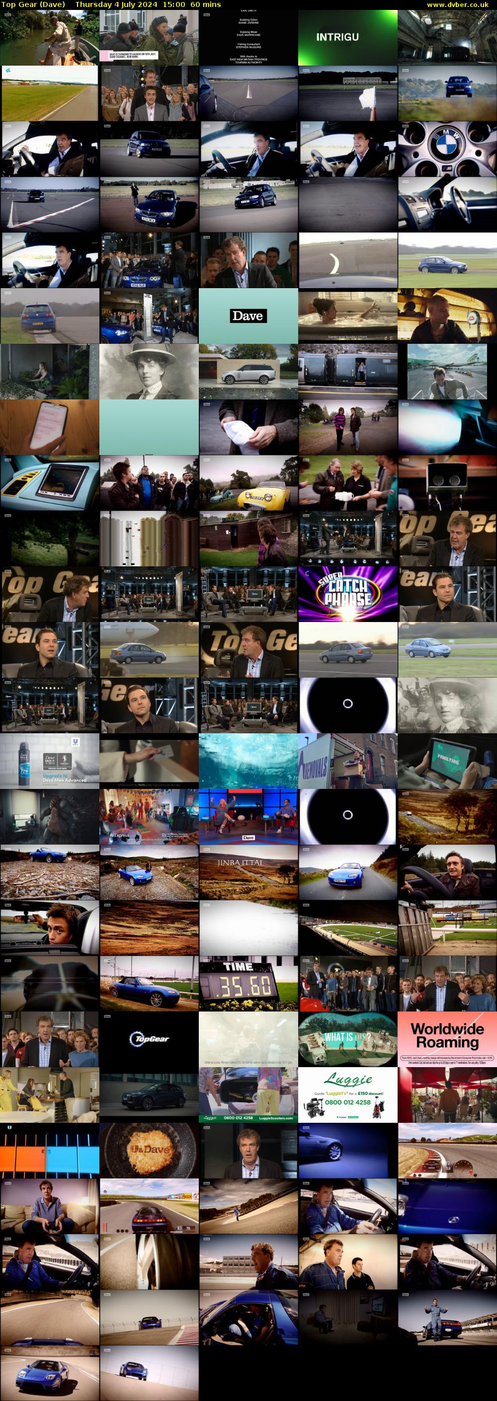 Top Gear (Dave) Thursday 4 July 2024 15:00 - 16:00