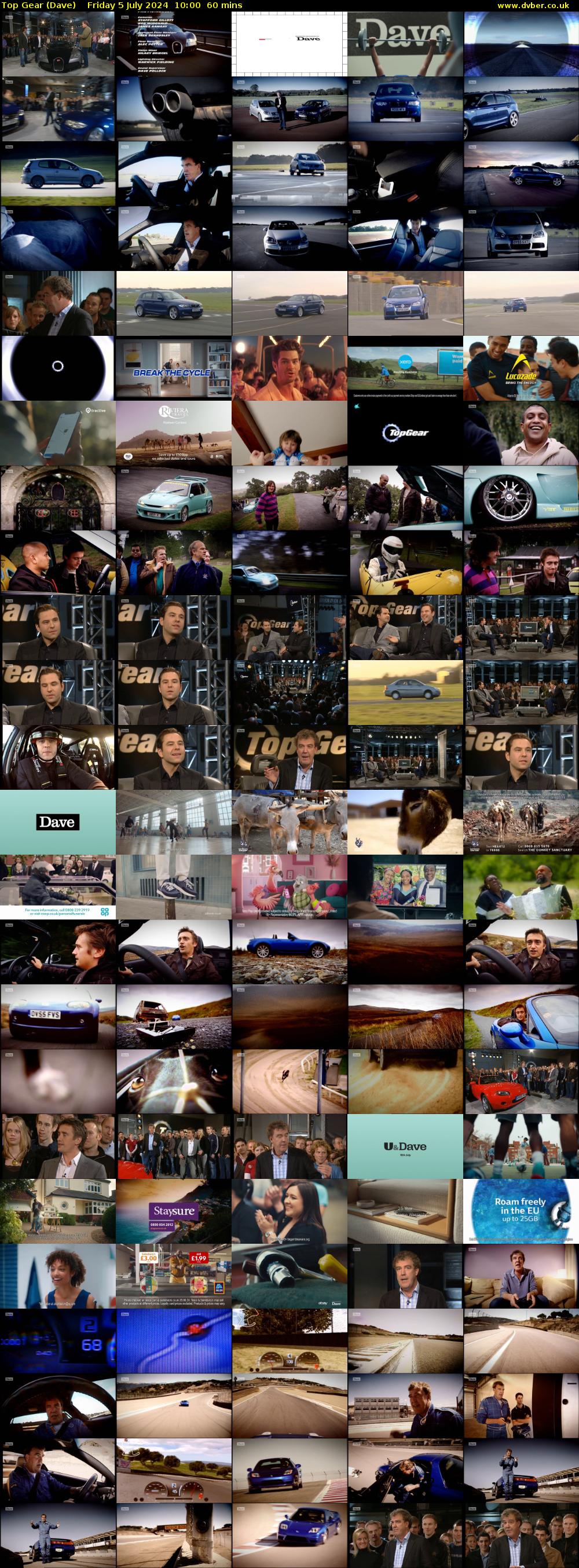 Top Gear (Dave) Friday 5 July 2024 10:00 - 11:00