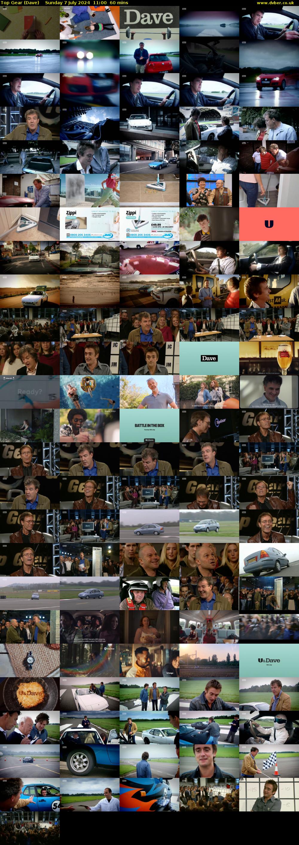 Top Gear (Dave) Sunday 7 July 2024 11:00 - 12:00