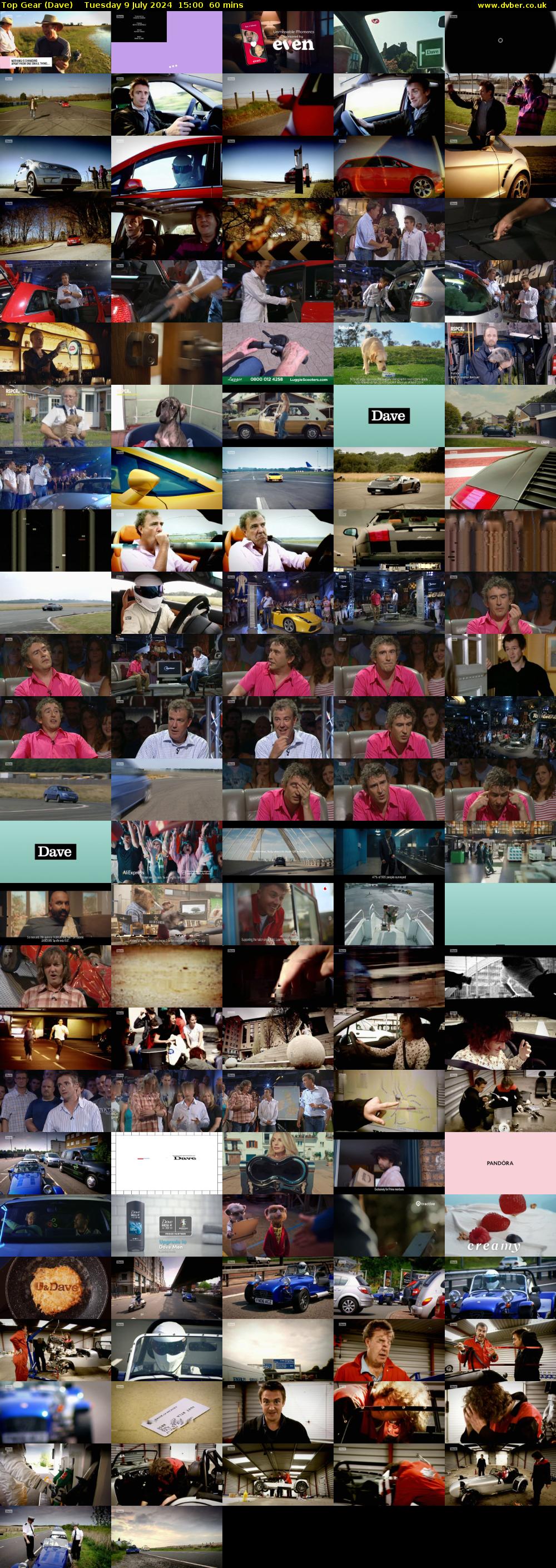Top Gear (Dave) Tuesday 9 July 2024 15:00 - 16:00