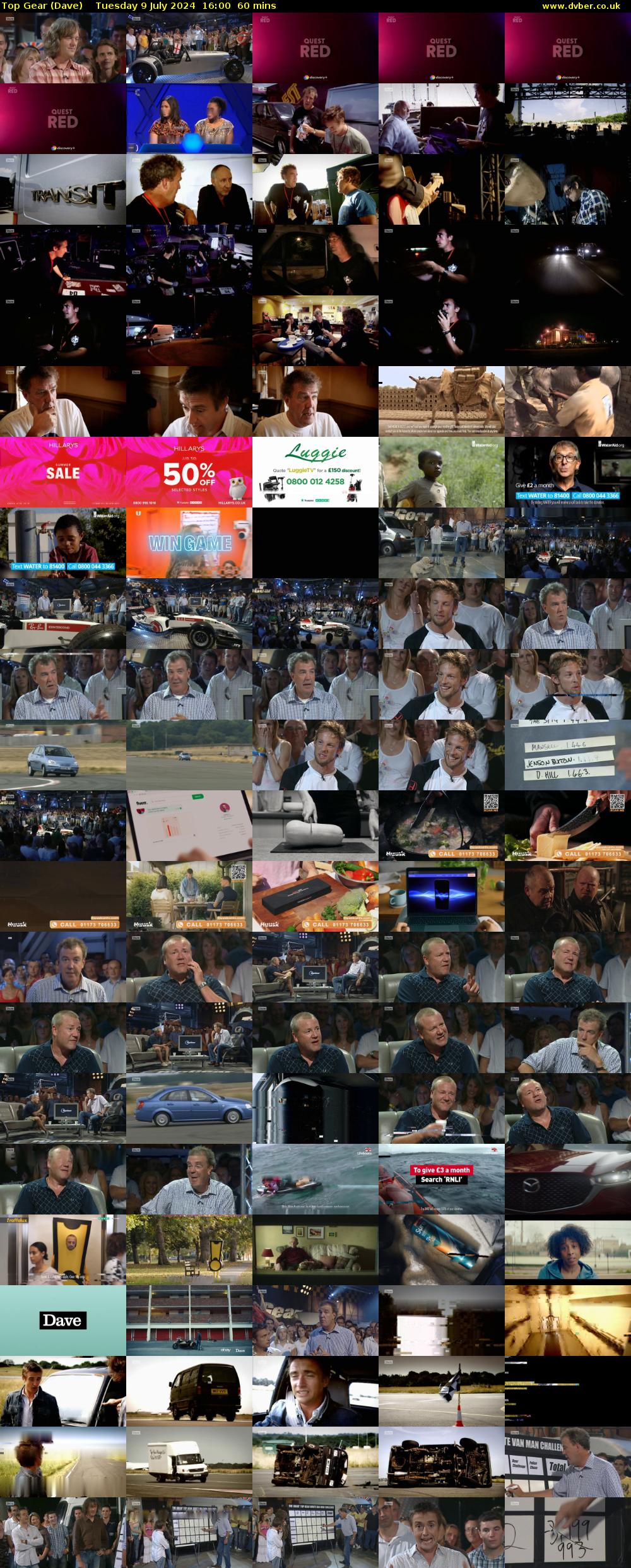 Top Gear (Dave) Tuesday 9 July 2024 16:00 - 17:00