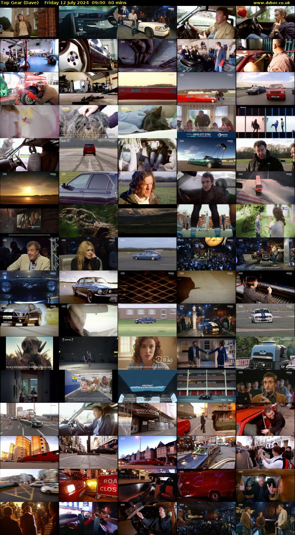 Top Gear (Dave) Friday 12 July 2024 09:00 - 10:00