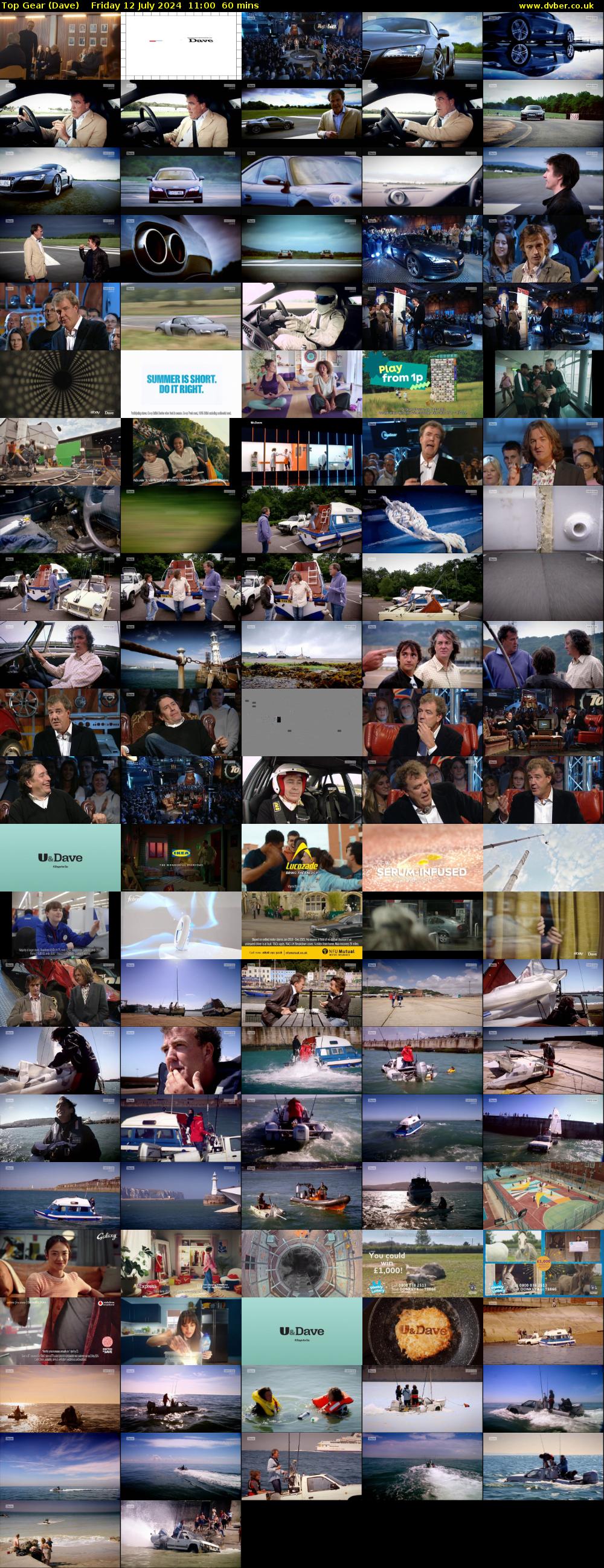 Top Gear (Dave) Friday 12 July 2024 11:00 - 12:00