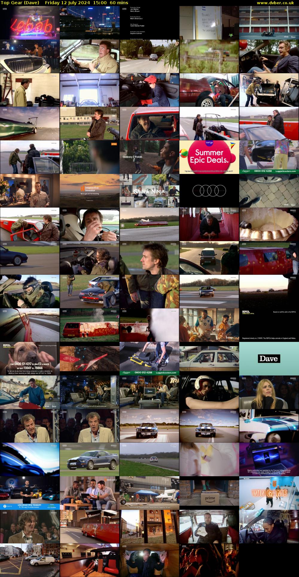 Top Gear (Dave) Friday 12 July 2024 15:00 - 16:00