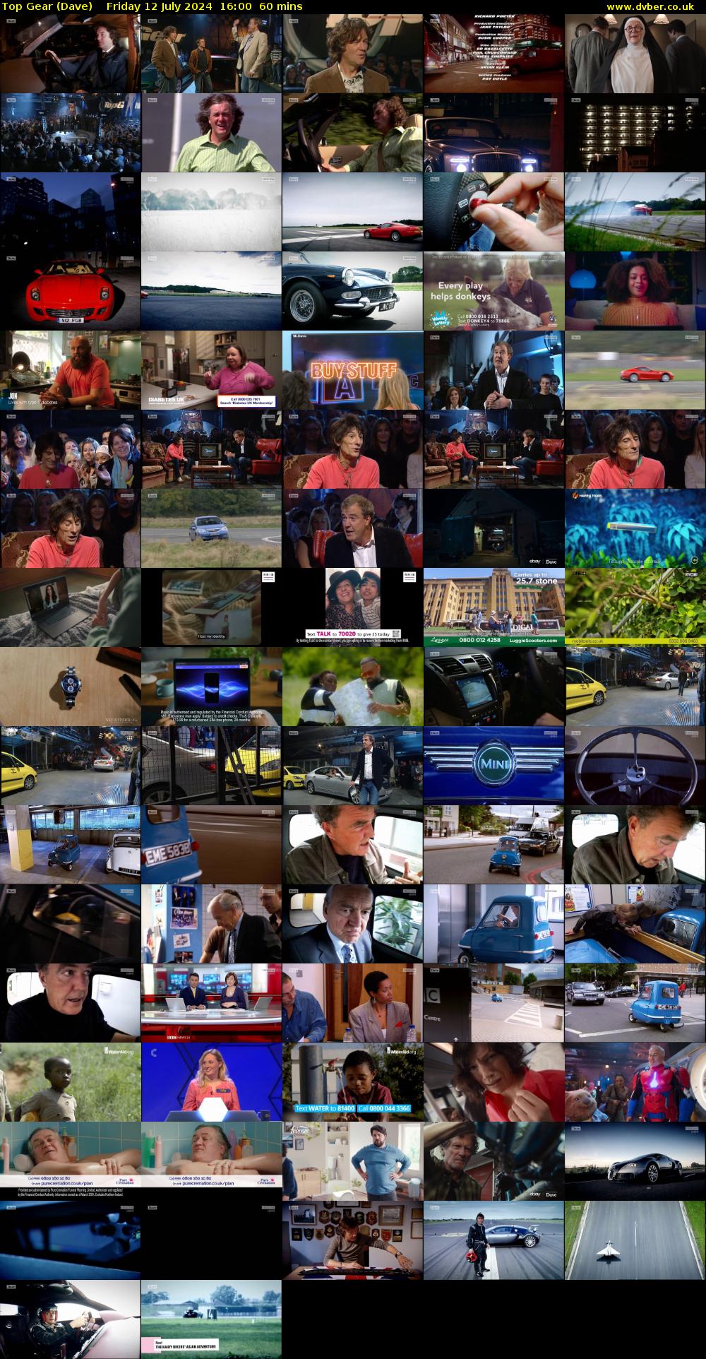 Top Gear (Dave) Friday 12 July 2024 16:00 - 17:00