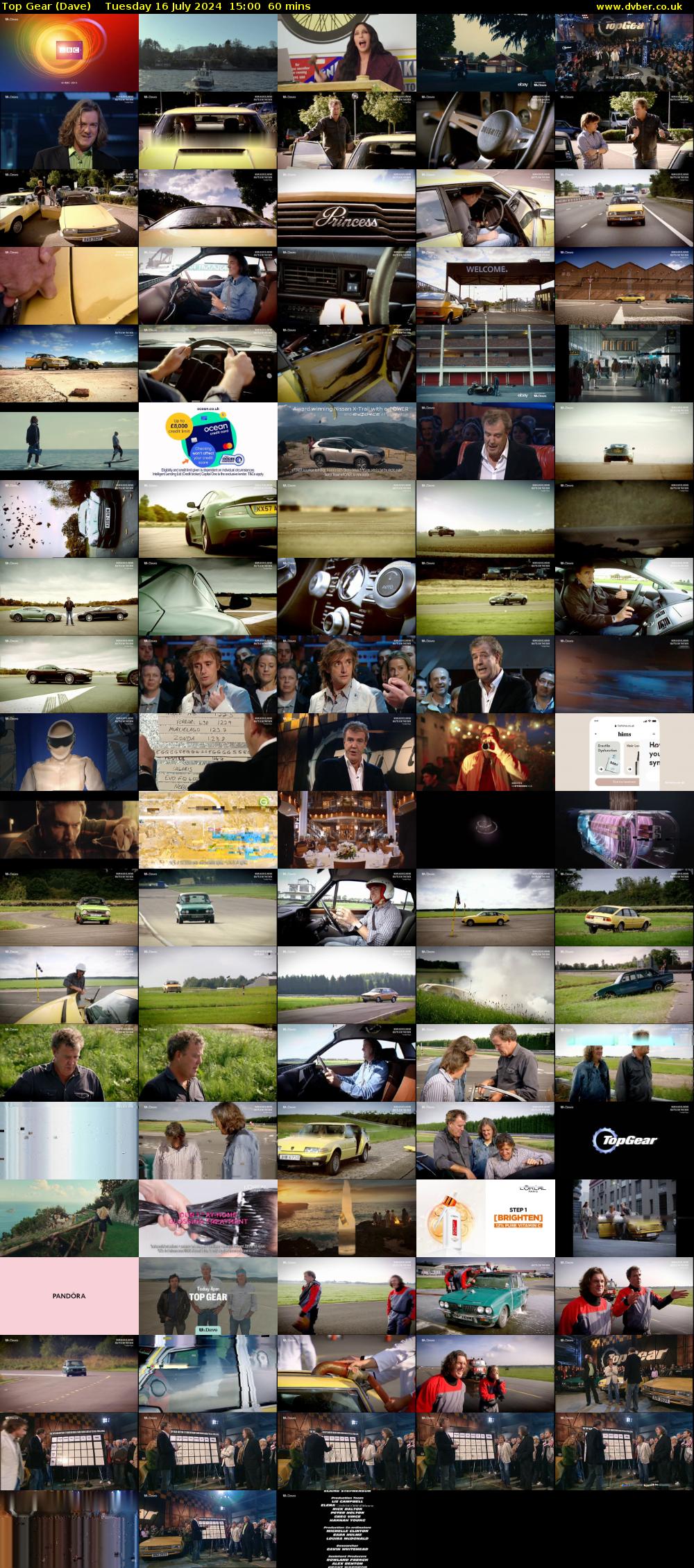 Top Gear (Dave) Tuesday 16 July 2024 15:00 - 16:00