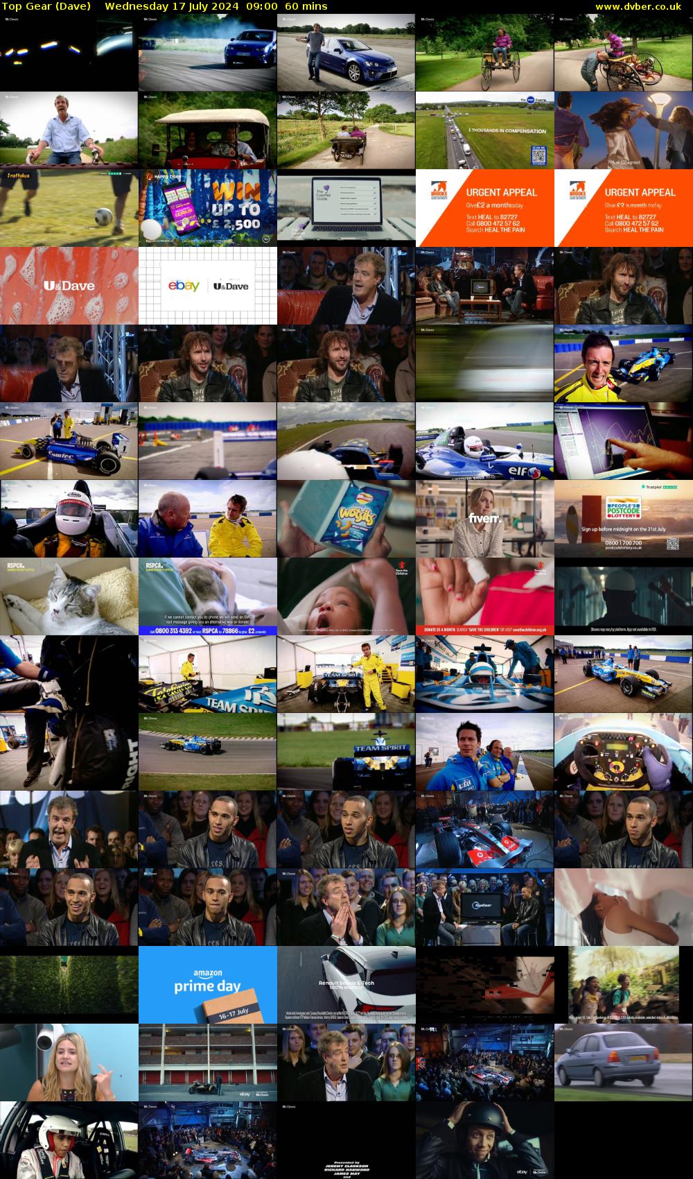 Top Gear (Dave) Wednesday 17 July 2024 09:00 - 10:00