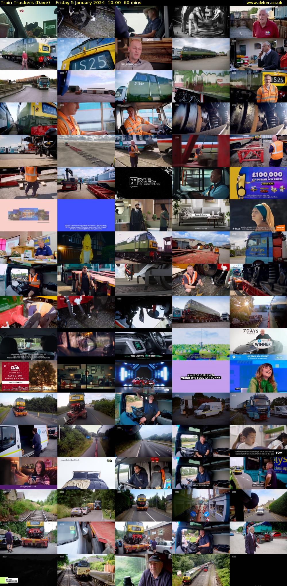 Train Truckers (Dave) Friday 5 January 2024 10:00 - 11:00