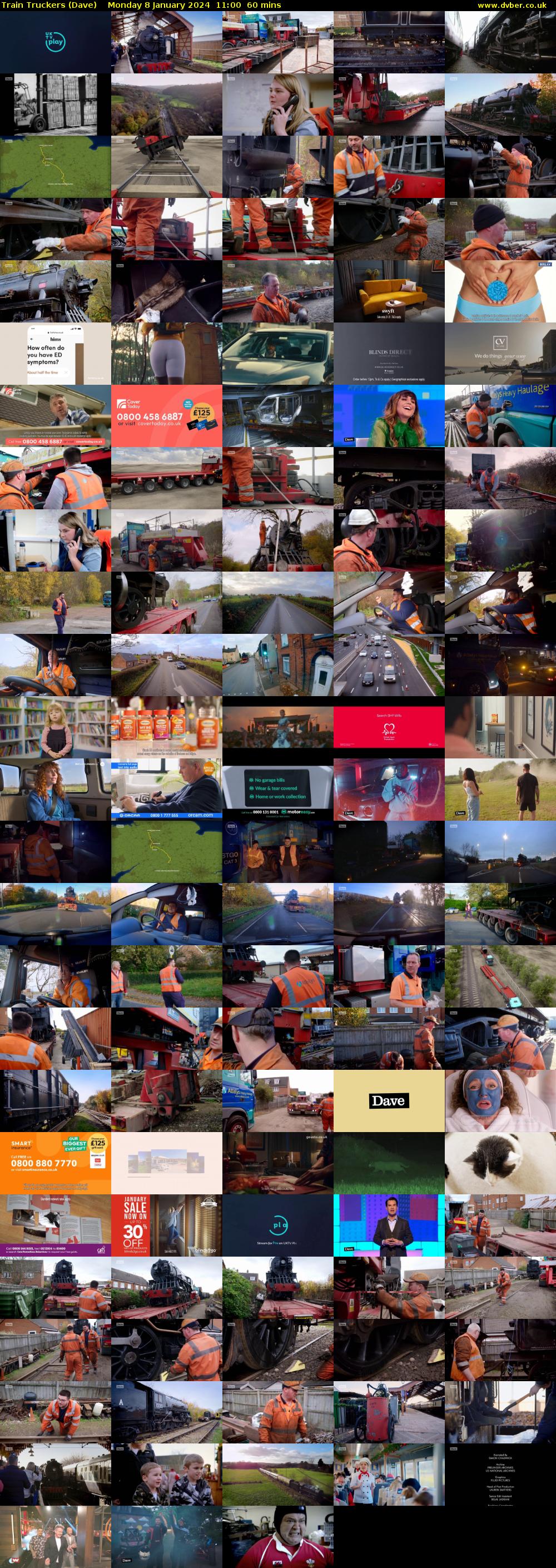 Train Truckers (Dave) Monday 8 January 2024 11:00 - 12:00