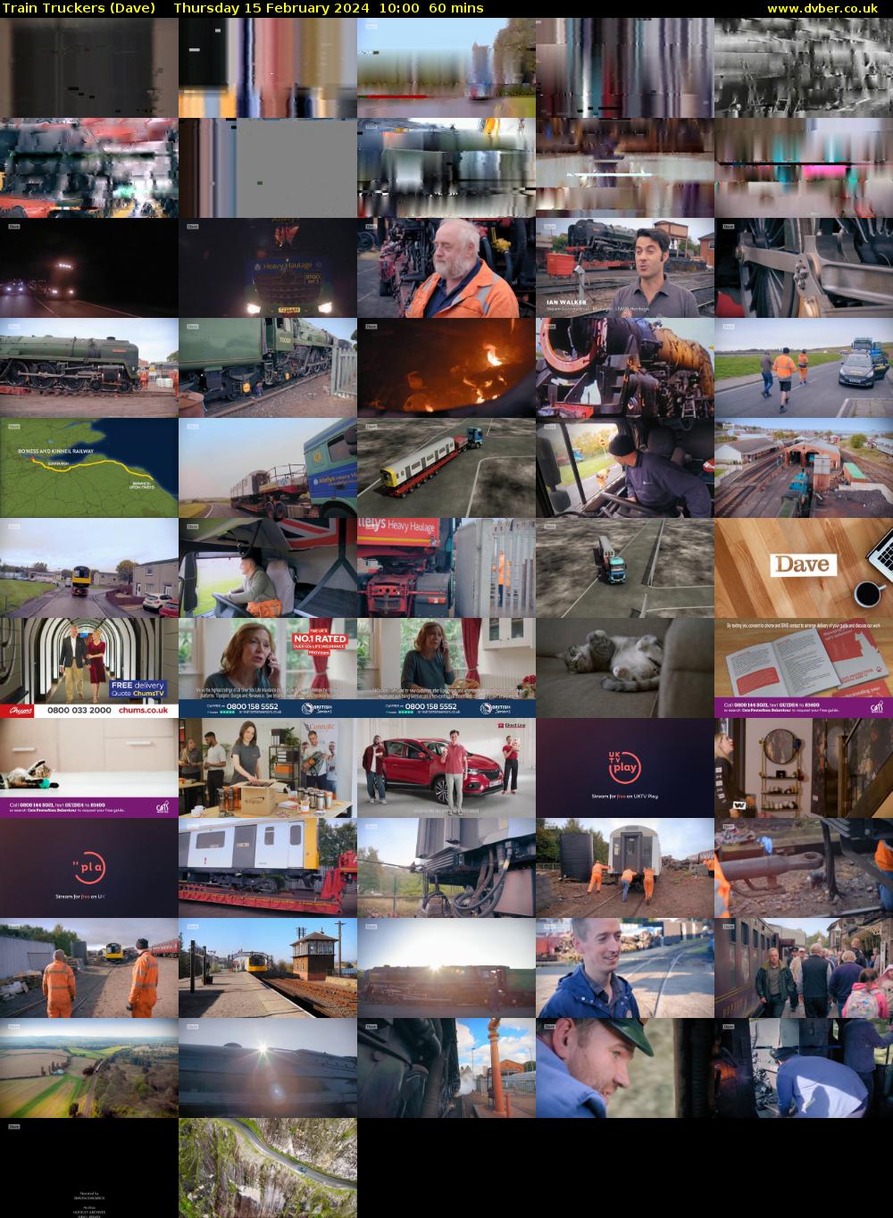 Train Truckers (Dave) Thursday 15 February 2024 10:00 - 11:00