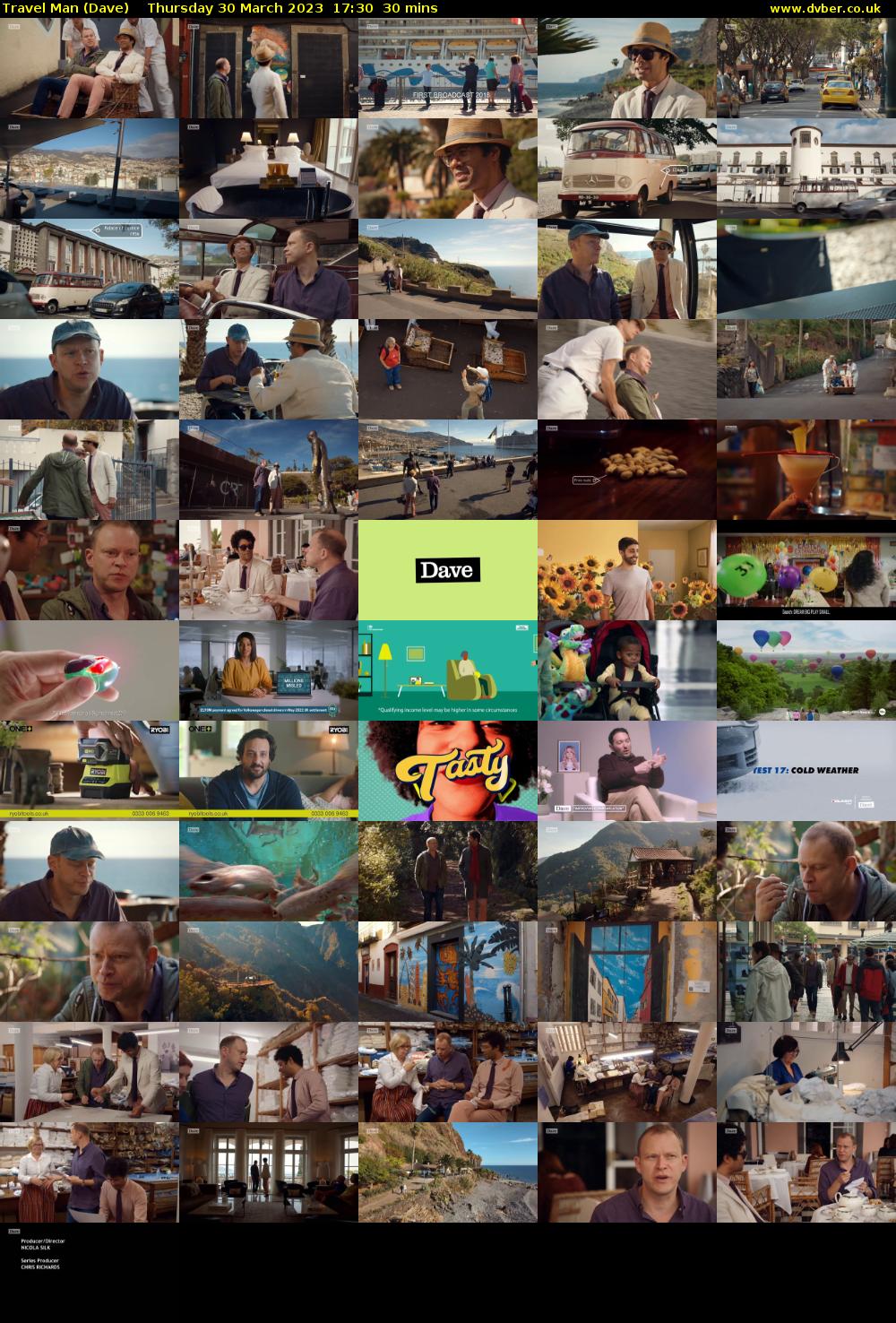 Travel Man (Dave) Thursday 30 March 2023 17:30 - 18:00