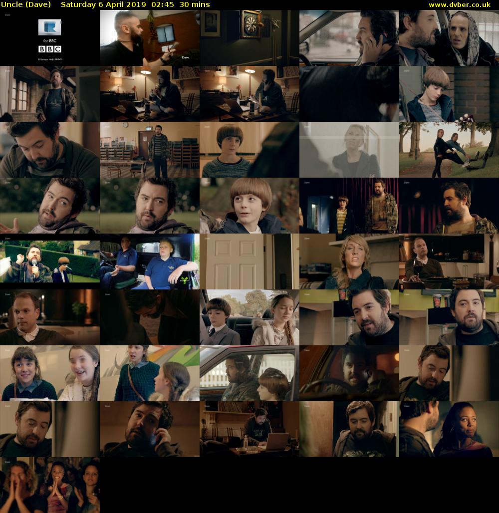 Uncle (Dave) Saturday 6 April 2019 02:45 - 03:15