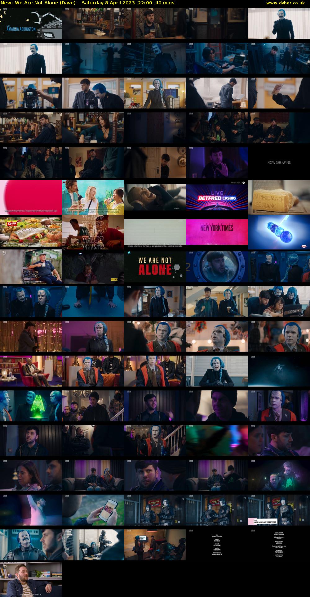 We Are Not Alone (Dave) Saturday 8 April 2023 22:00 - 22:40