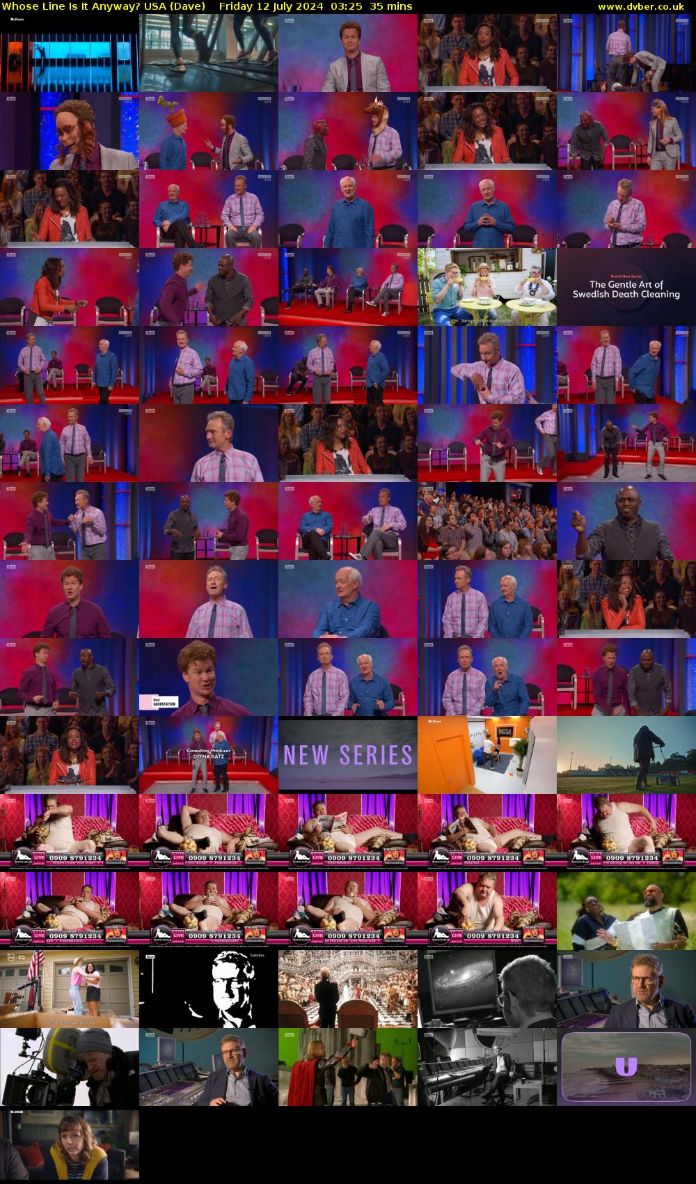 Whose Line Is It Anyway? USA (Dave) Friday 12 July 2024 03:25 - 04:00