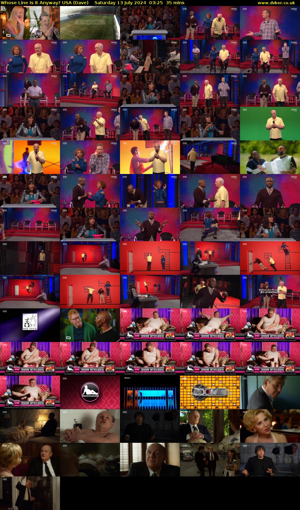 Whose Line Is It Anyway? USA (Dave) Saturday 13 July 2024 03:25 - 04:00