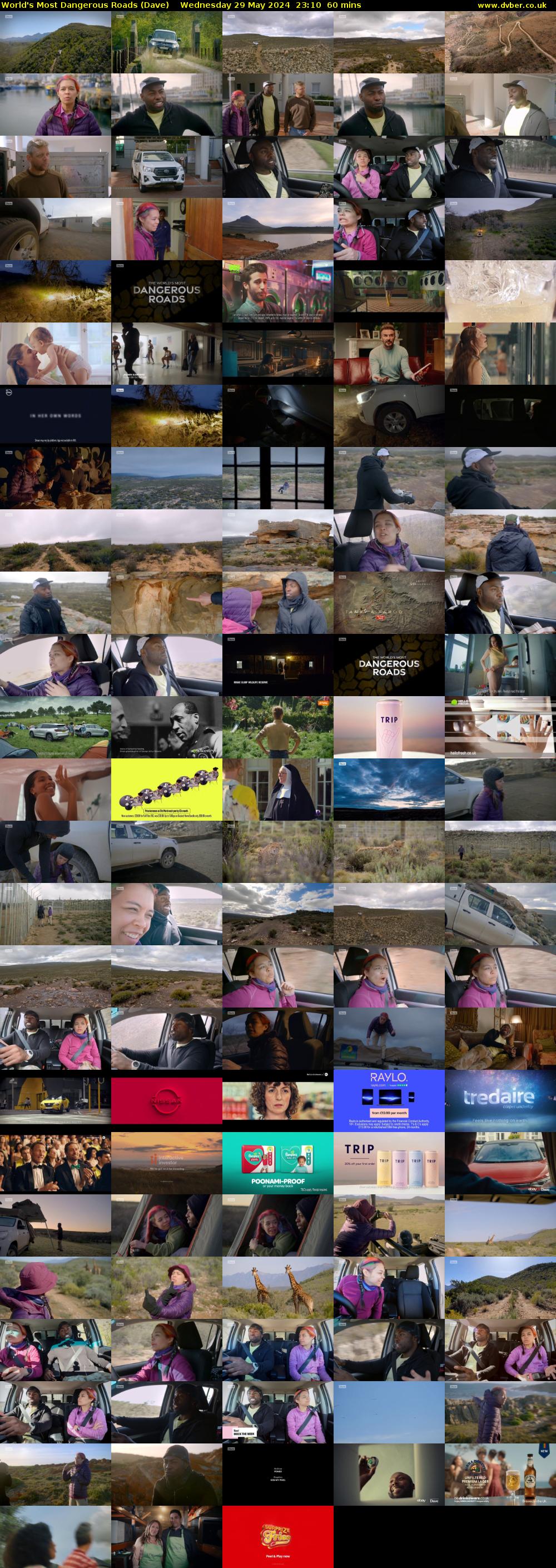 World's Most Dangerous Roads (Dave) Wednesday 29 May 2024 23:10 - 00:10