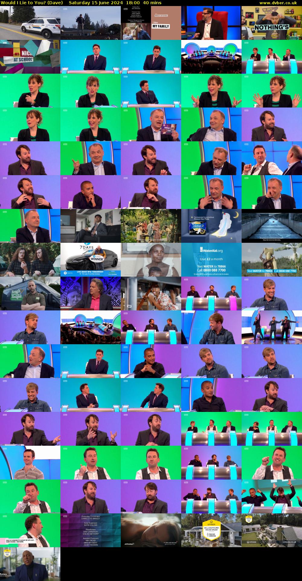 Would I Lie to You? (Dave) Saturday 15 June 2024 18:00 - 18:40