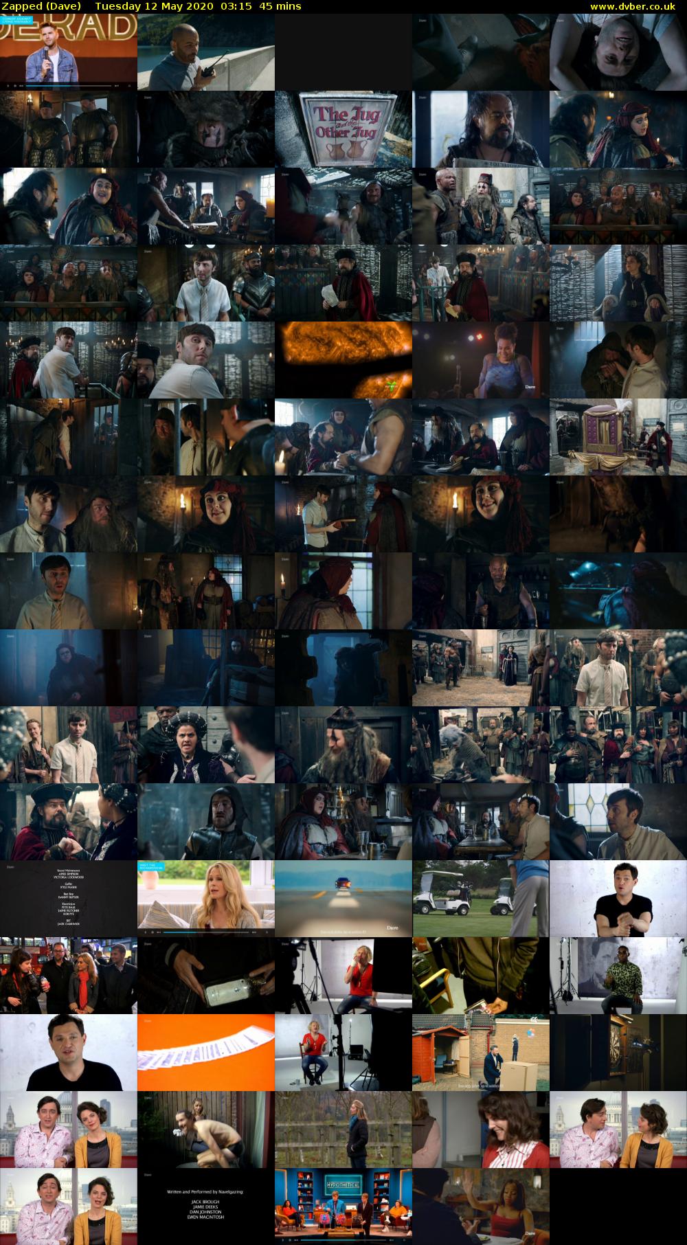 Zapped (Dave) Tuesday 12 May 2020 03:15 - 04:00