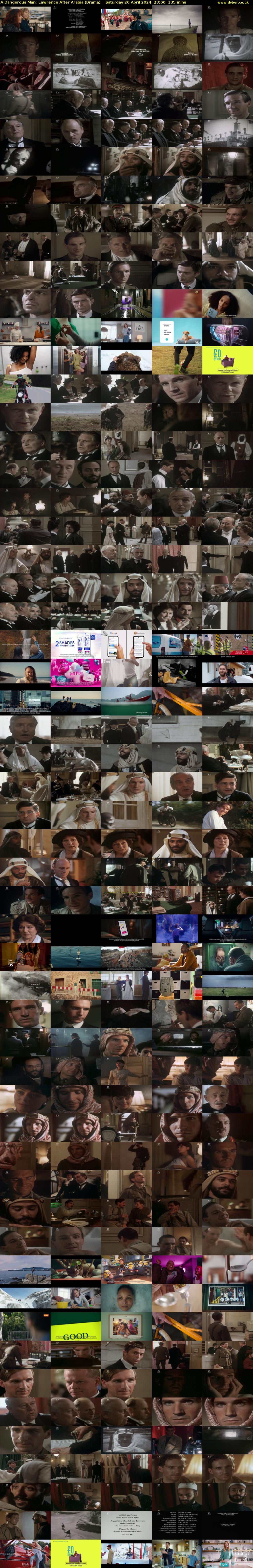 A Dangerous Man: Lawrence After Arabia (Drama) Saturday 20 April 2024 23:00 - 01:15