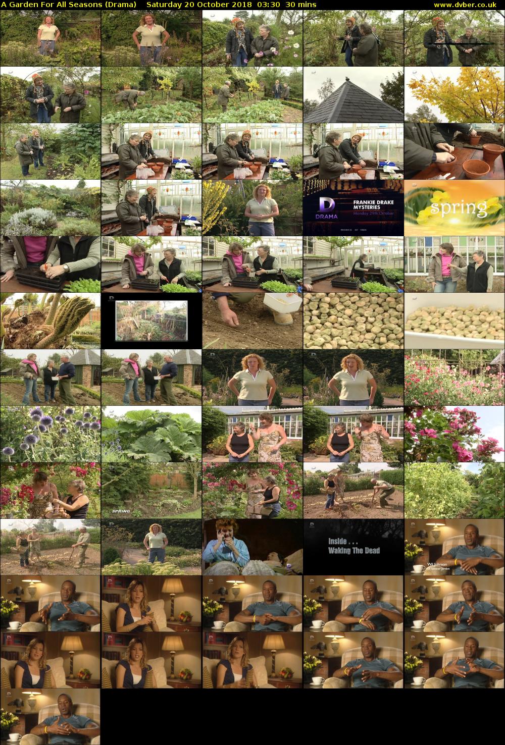 A Garden for All Seasons (Drama) Saturday 20 October 2018 03:30 - 04:00