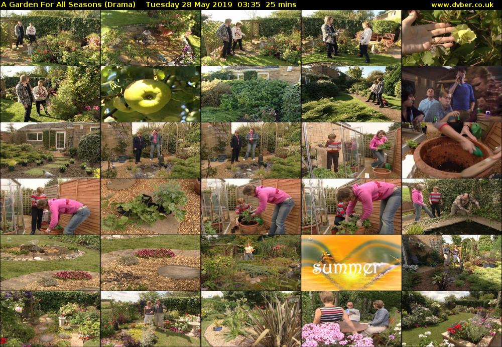 A Garden for All Seasons (Drama) Tuesday 28 May 2019 03:35 - 04:00