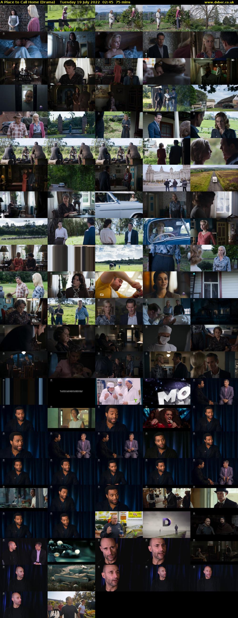 A Place to Call Home (Drama) Tuesday 19 July 2022 02:45 - 04:00