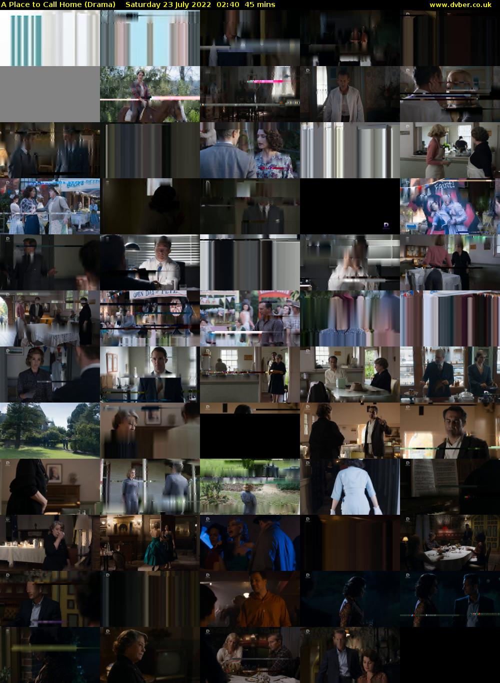 A Place to Call Home (Drama) Saturday 23 July 2022 02:40 - 03:25