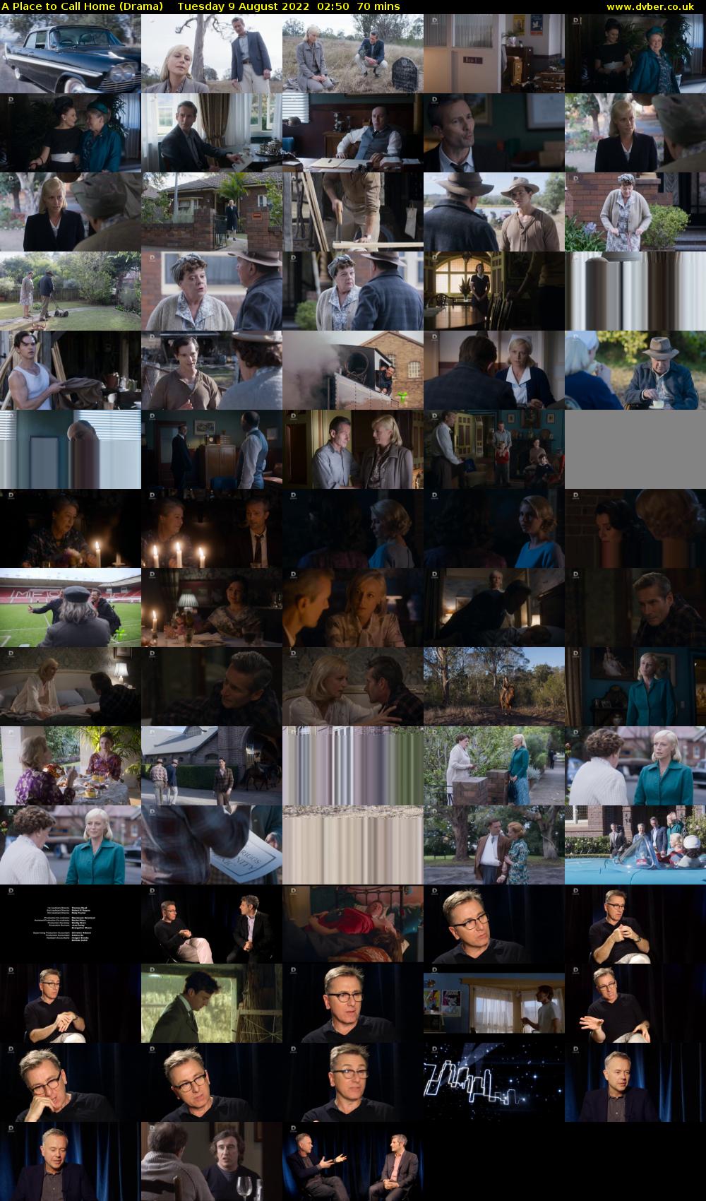 A Place to Call Home (Drama) Tuesday 9 August 2022 02:50 - 04:00