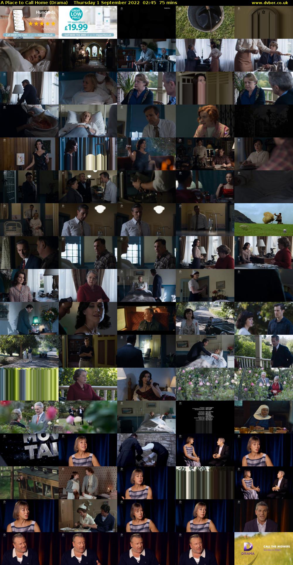 A Place to Call Home (Drama) Thursday 1 September 2022 02:45 - 04:00