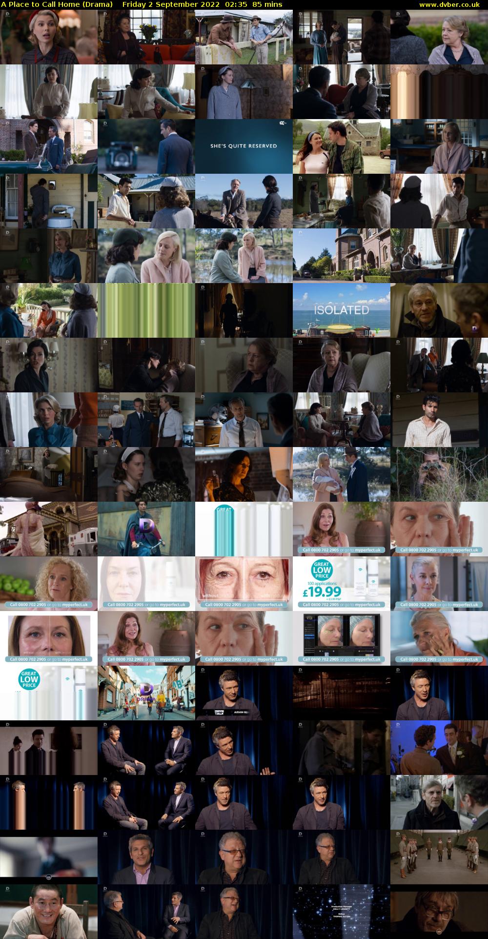 A Place to Call Home (Drama) Friday 2 September 2022 02:35 - 04:00