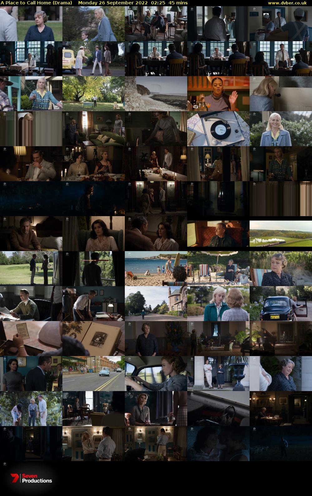 A Place to Call Home (Drama) Monday 26 September 2022 02:25 - 03:10