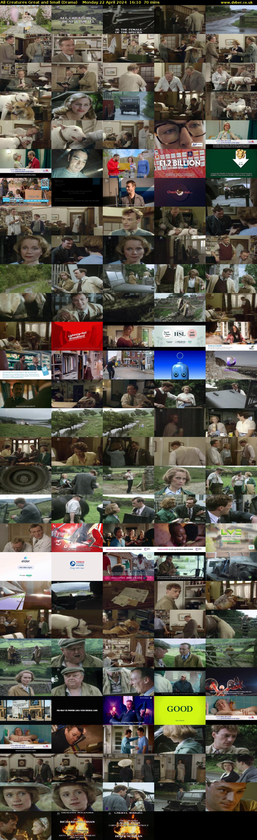 All Creatures Great and Small (Drama) Monday 22 April 2024 16:10 - 17:20
