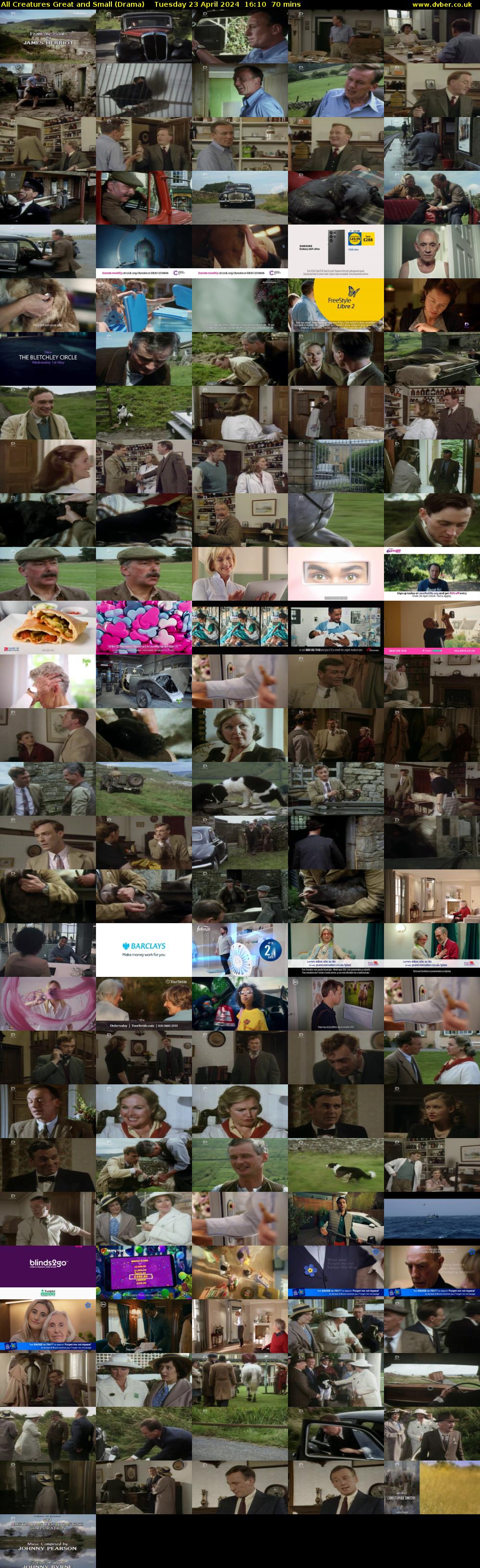 All Creatures Great and Small (Drama) Tuesday 23 April 2024 16:10 - 17:20