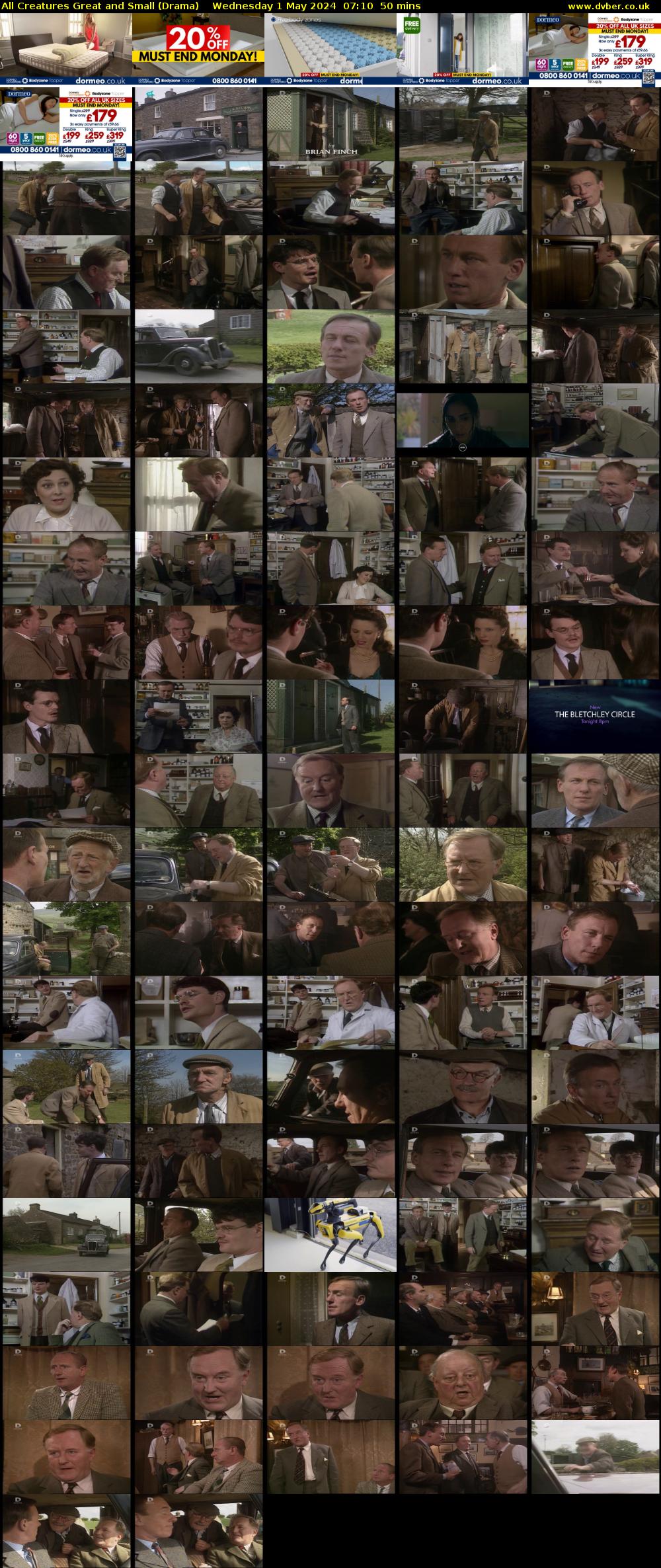 All Creatures Great and Small (Drama) Wednesday 1 May 2024 07:10 - 08:00