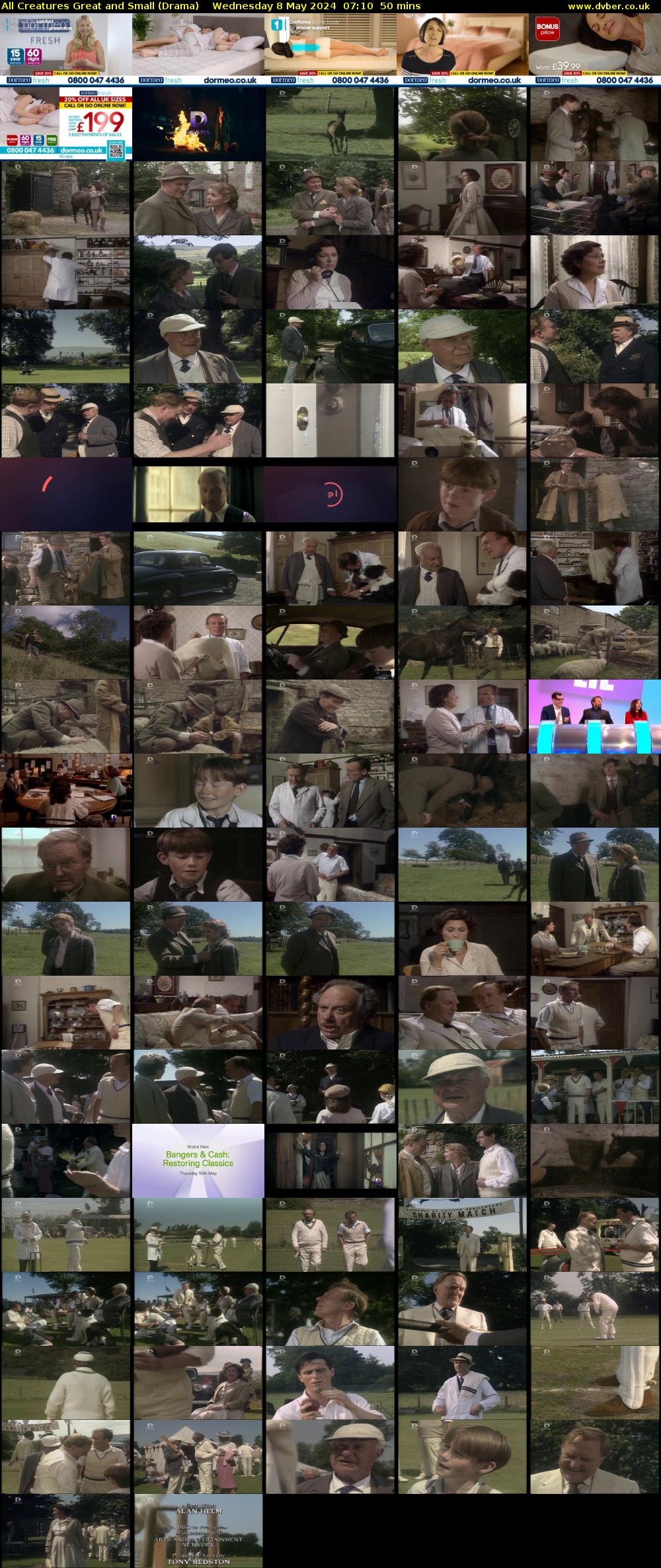All Creatures Great and Small (Drama) Wednesday 8 May 2024 07:10 - 08:00