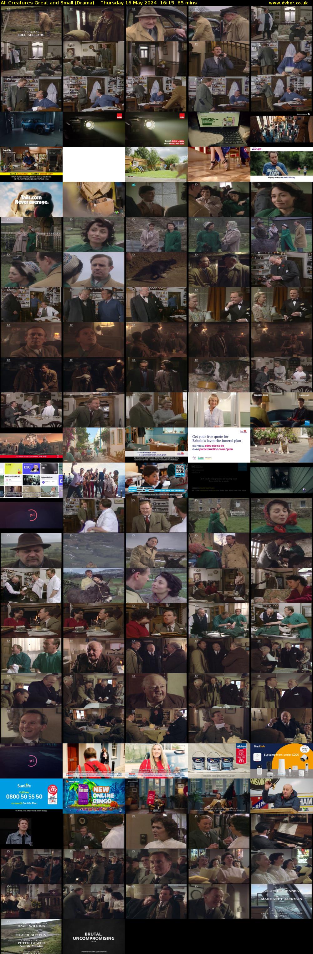 All Creatures Great and Small (Drama) Thursday 16 May 2024 16:15 - 17:20