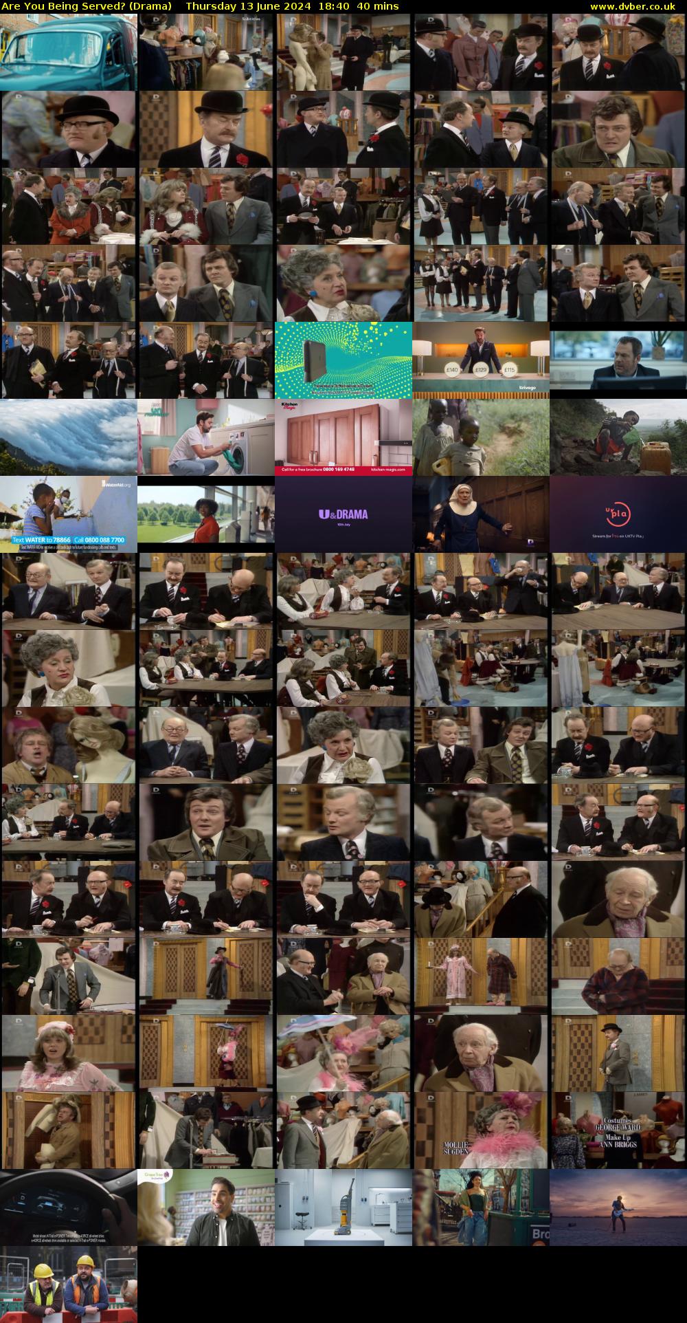 Are You Being Served? (Drama) Thursday 13 June 2024 18:40 - 19:20