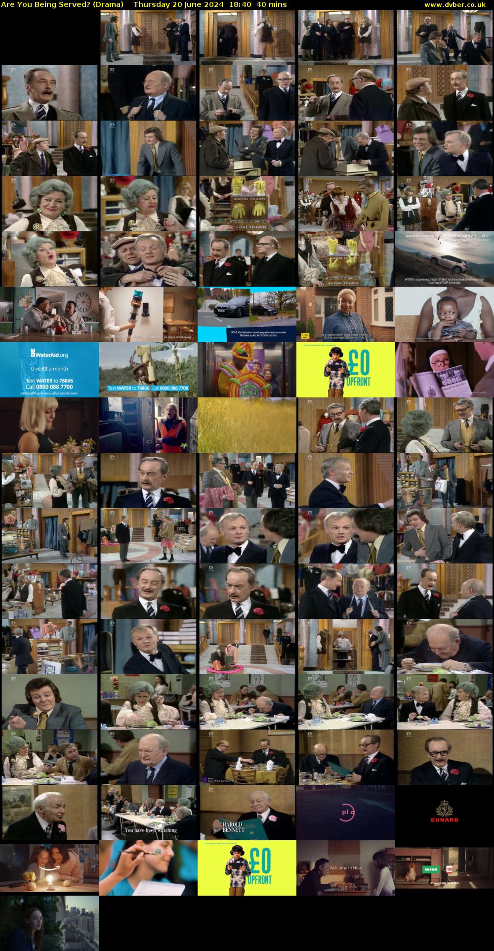 Are You Being Served? (Drama) Thursday 20 June 2024 18:40 - 19:20