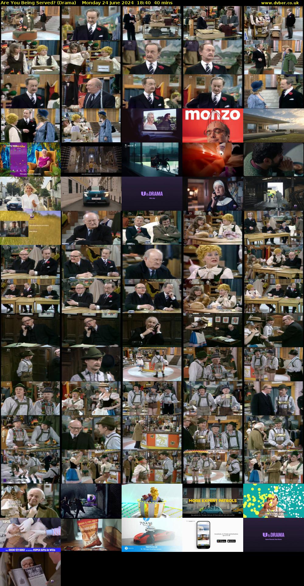 Are You Being Served? (Drama) Monday 24 June 2024 18:40 - 19:20