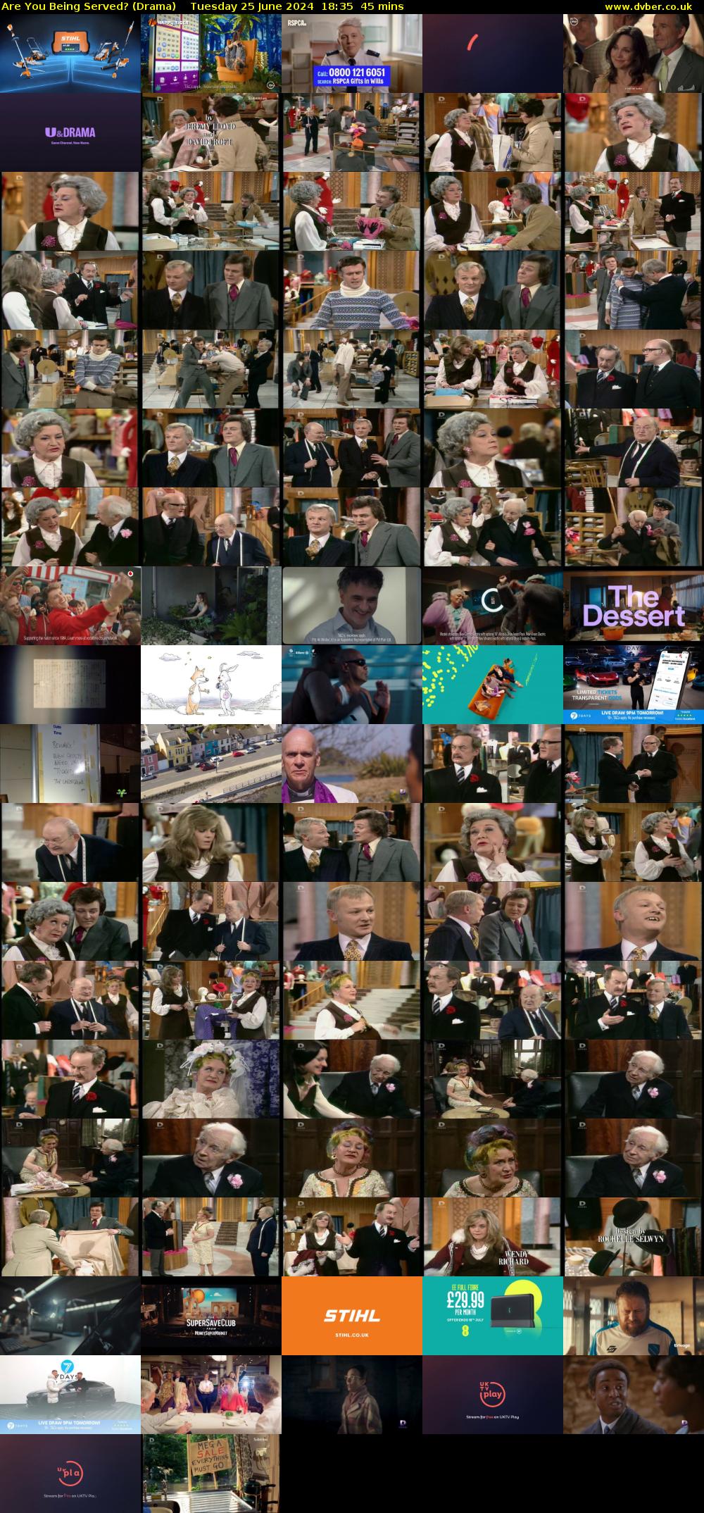 Are You Being Served? (Drama) Tuesday 25 June 2024 18:35 - 19:20